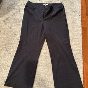 Chico's Charcoal Gray Trousers